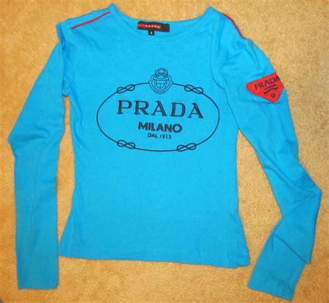 fake prada women t shirt|prada women long sleeve.